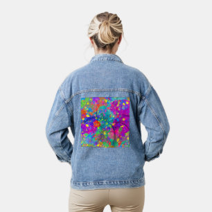 Colourful Celebration Denim Jacket