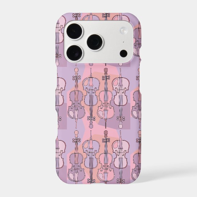 Colourful Cello Pattern  (Back)