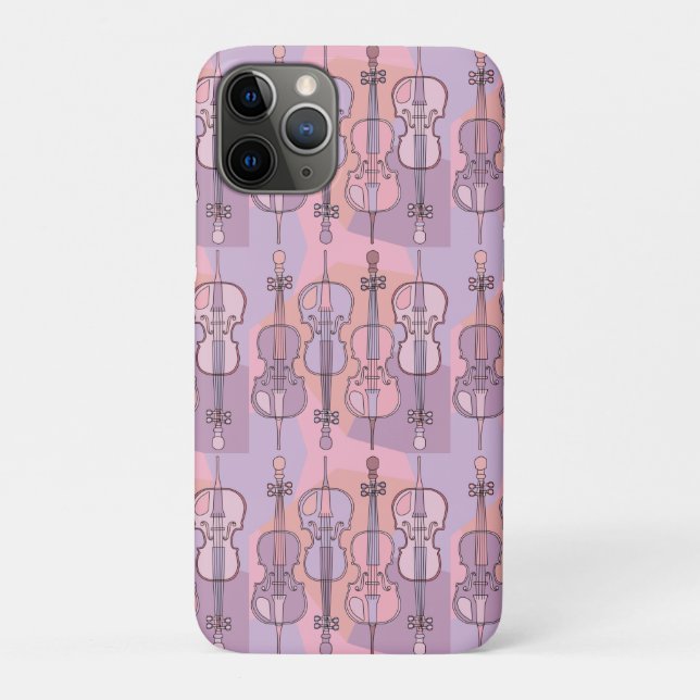 Colourful Cello Pattern  Case-Mate iPhone Case (Back)