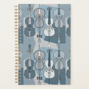 Colourful Cello Pattern Planner