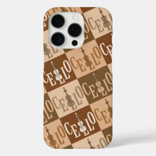 Colourful Cellos Pattern  iPhone 16 Pro Case