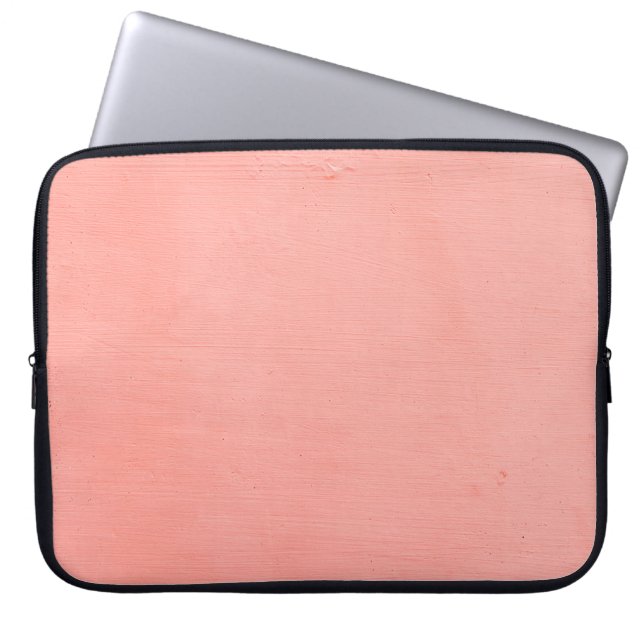 Colourful cement wall texture and background3d, ab laptop sleeve (Front)