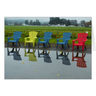 Colourful chairs
