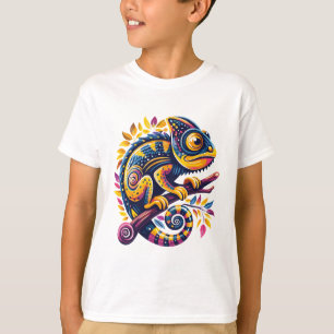 Colourful Chameleon T-Shirt