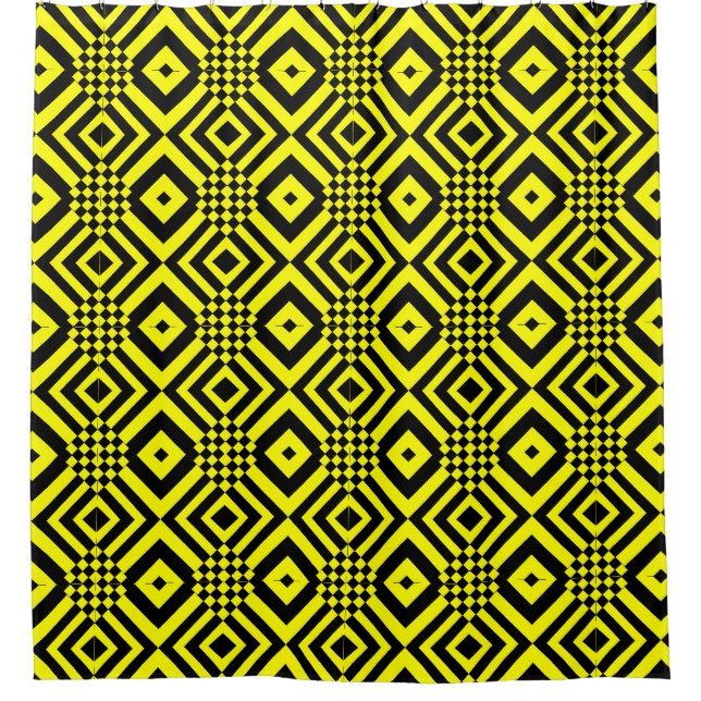 Colourful Chaos 41 Shower Curtain (Front)
