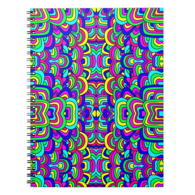 Colourful Chaos 5 Notebook (Front)