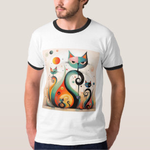'Colourful Chaos' Inducing cute cat-like behaviour T-Shirt