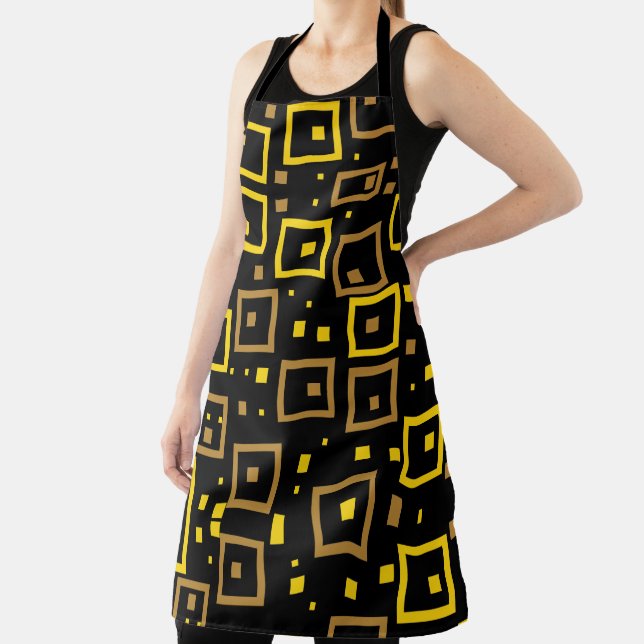 Colourful Chaos: Random Colour Splashes Apron (Insitu)