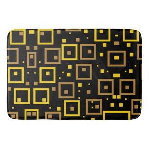 Colourful Chaos: Random Colour Splashes Bath Mat