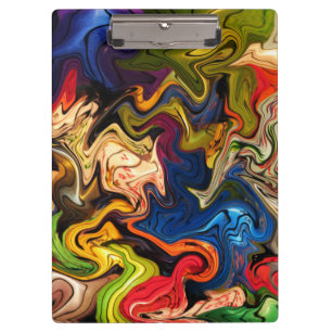 colourful, cheerful, colourful + pattern, textile clipboard