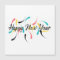 Colourful, cheerful design of "Happy New Year"