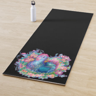 Colourful Chicken Yoga Mat