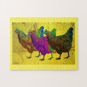 Colourful Chickens Puzzle