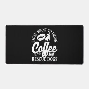 Colourful Chihuahua Portrait Desk Mat