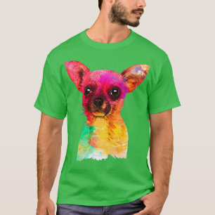 Colourful Chihuahua  T-Shirt