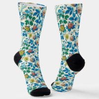 Colourful Chinoiserie Traditional Floral Pattern