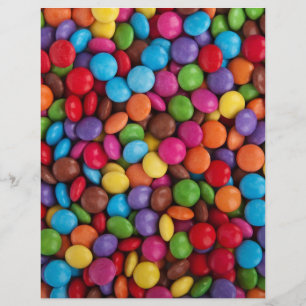 Colourful Chocolate Candy Flyer