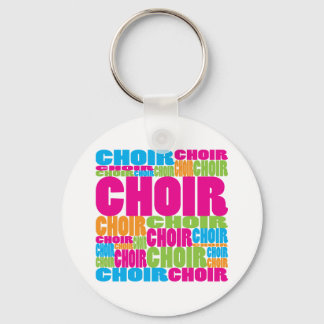Colourful Choir Key Ring