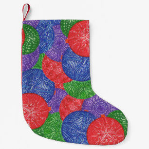 Colourful Christmas Balls Stocking