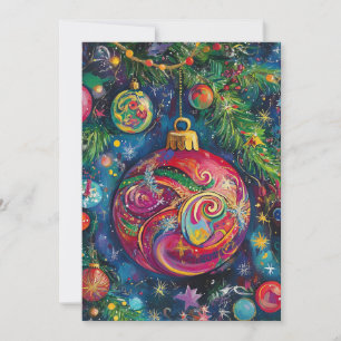 Colourful Christmas Card