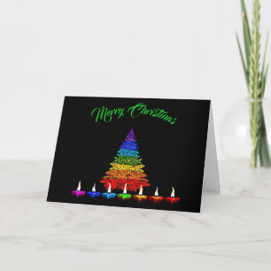 Colourful Christmas Holiday Card