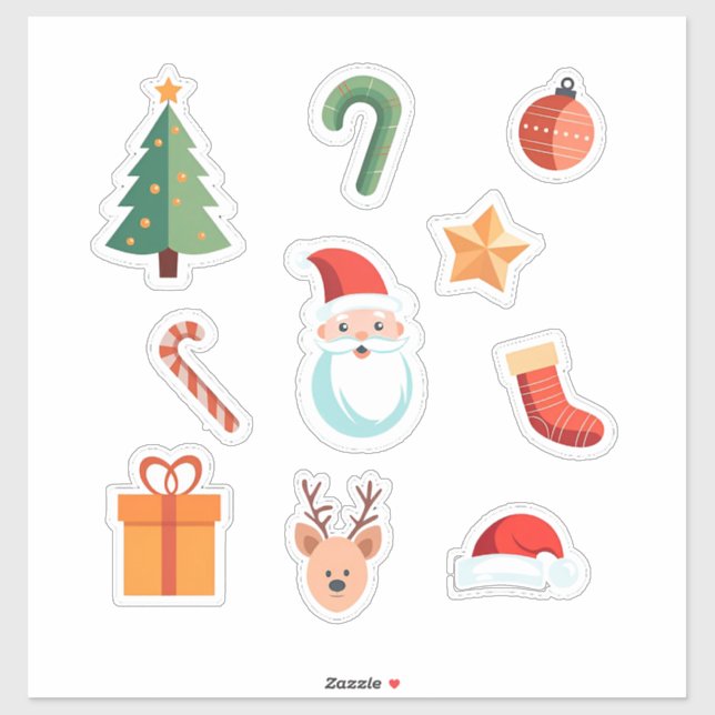 Colourful Christmas Icons (Sheet)