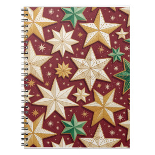 Colourful Christmas Notebook – Festive Winter Desi