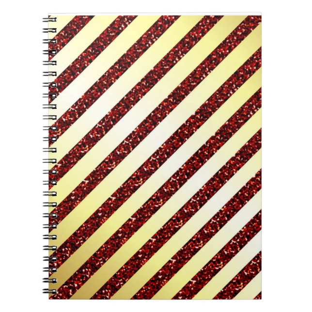 Colourful Christmas Notebook – Festive Winter Desi (Front)