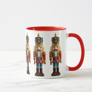 Colourful Christmas Nutcracker Toy Mug