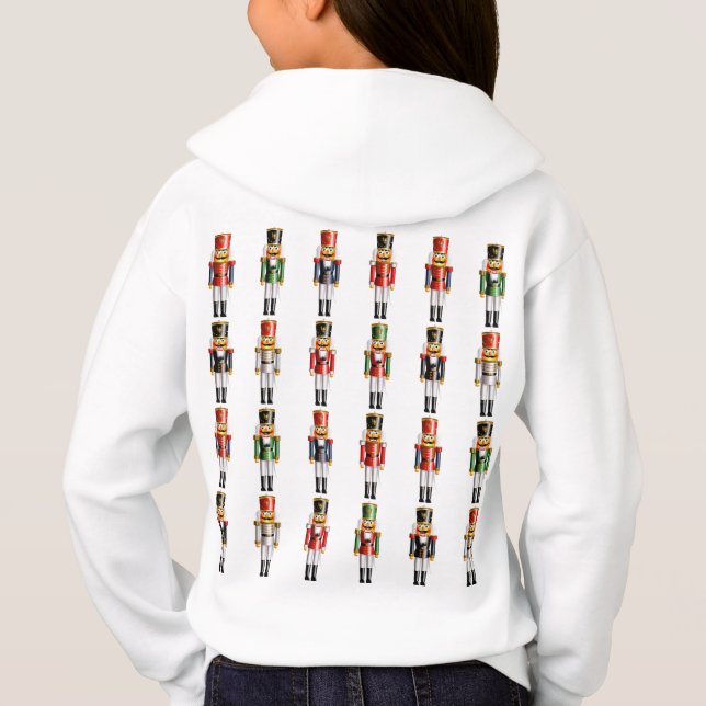 Colourful Christmas Nutcracker Toy Soldiers (Back)