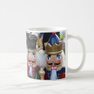 Colourful christmas nutcrackers coffee mug