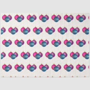 Colourful Christmas Ornaments Tissue Paper