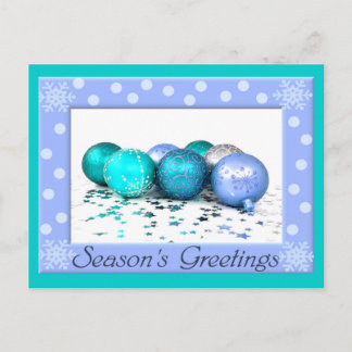 Colourful Christmas Postcard