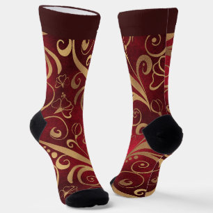 Colourful Christmas Socks with Name
