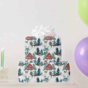 Colourful Christmas symbols pattern 3 Wrapping Paper