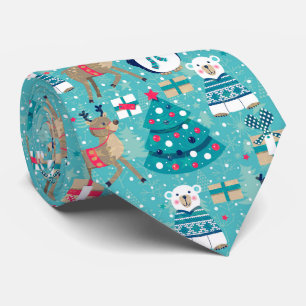 Colourful Christmas Tie