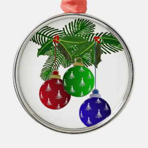 Colourful Christmas Tree Ornaments