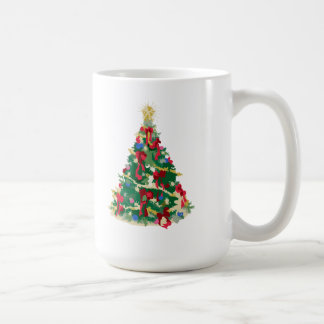 Colourful Christmas Tree: Vector Art: Coffee Mug