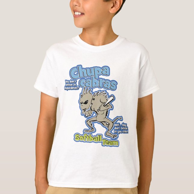 Colourful Chupacabra T-Shirt (Front)