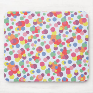 Colourful Circle Collection Mouse Mat