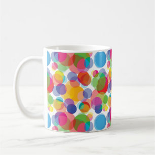 Colourful Circle Pattern Coffee Mug