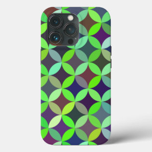 Colourful Circle Star Quilt Pattern  iPhone 13 Pro Case