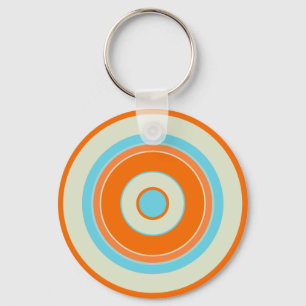 Colourful Circles 03 Key Ring