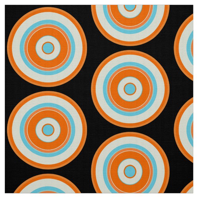 Colourful Circles 03a Fabric (Swatch)