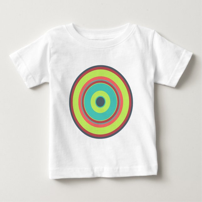 Colourful Circles 04 Baby T-Shirt (Front)
