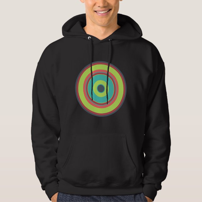Colourful Circles 04 Hoodie (Front)