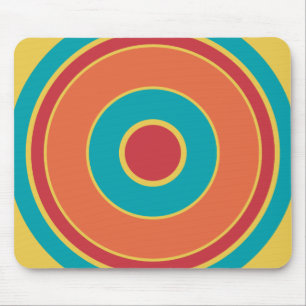 Colourful Circles 05 Mouse Mat
