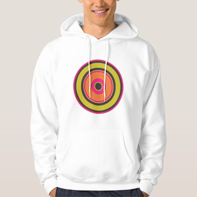 Colourful Circles 06 Hoodie (Front)