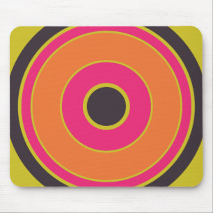 Colourful Circles 06 Mouse Mat