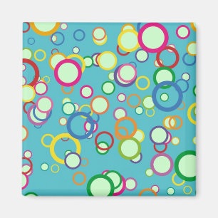 Colourful Circles Magnet